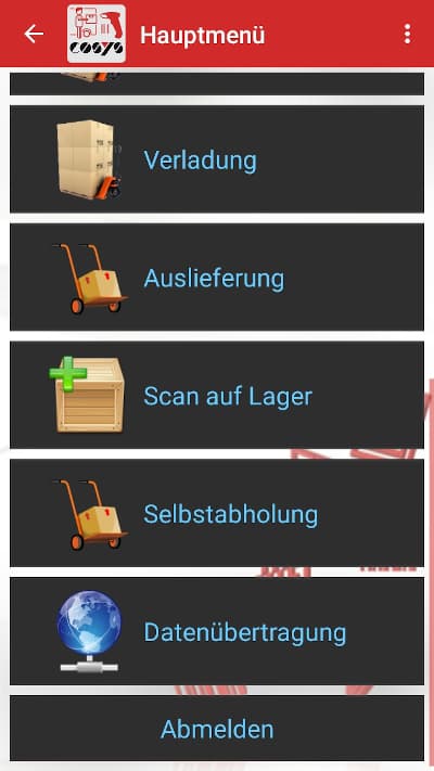 Delivery and self pickup