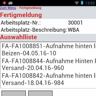 Ready message production order