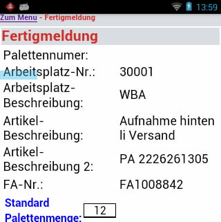 Ready message production order