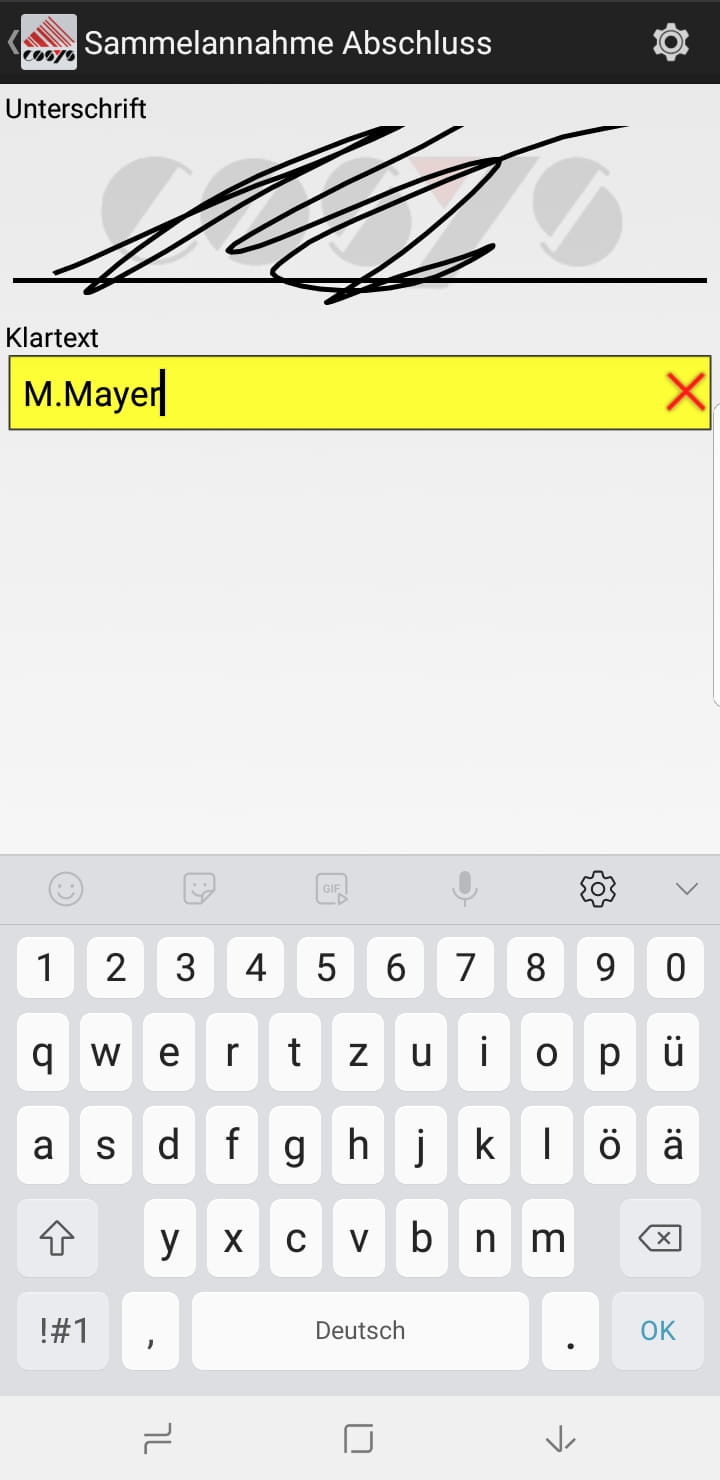 Goods Receipt Article Overview Android Software by COSYS