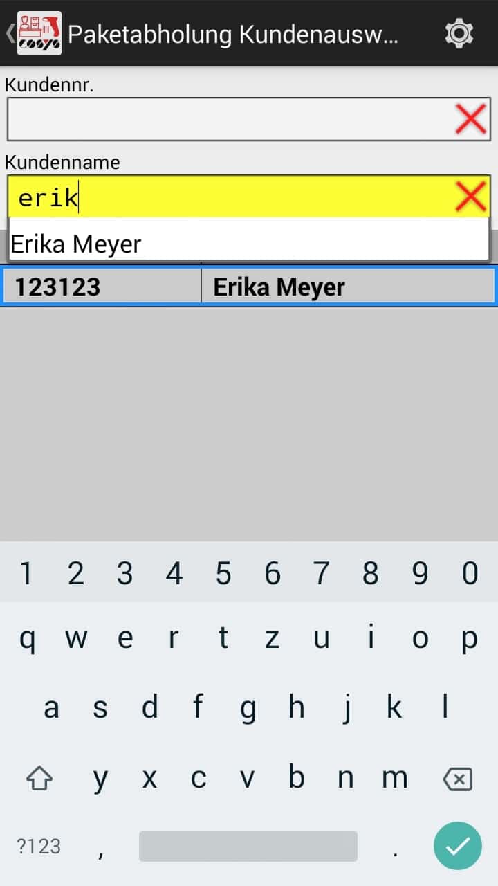Goods Receipt Article Overview Android Software by COSYS Goods Receipt Article Overview Android Software by COSYS