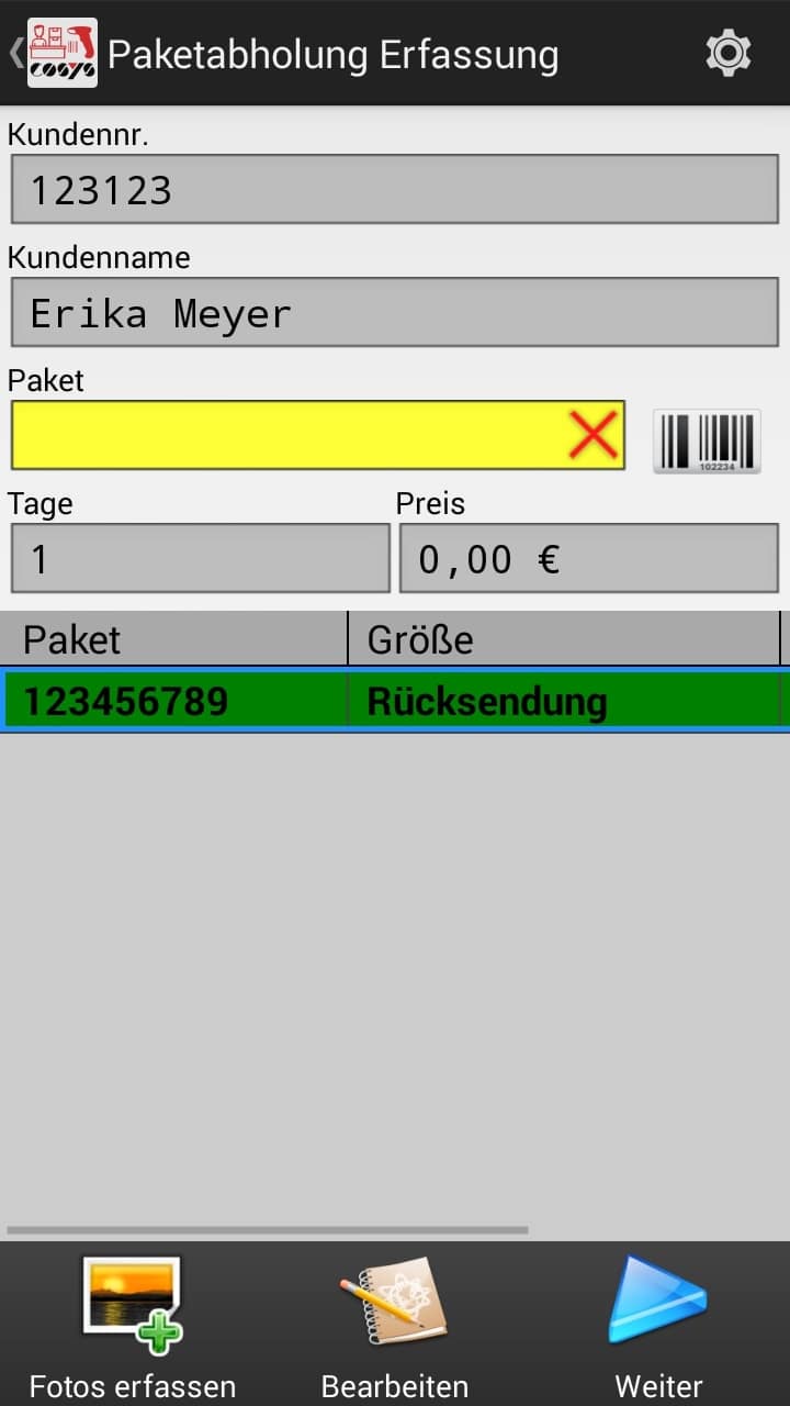 Goods Receipt Article Overview Android Software by COSYS Goods Receipt Article Overview Android Software by COSYS