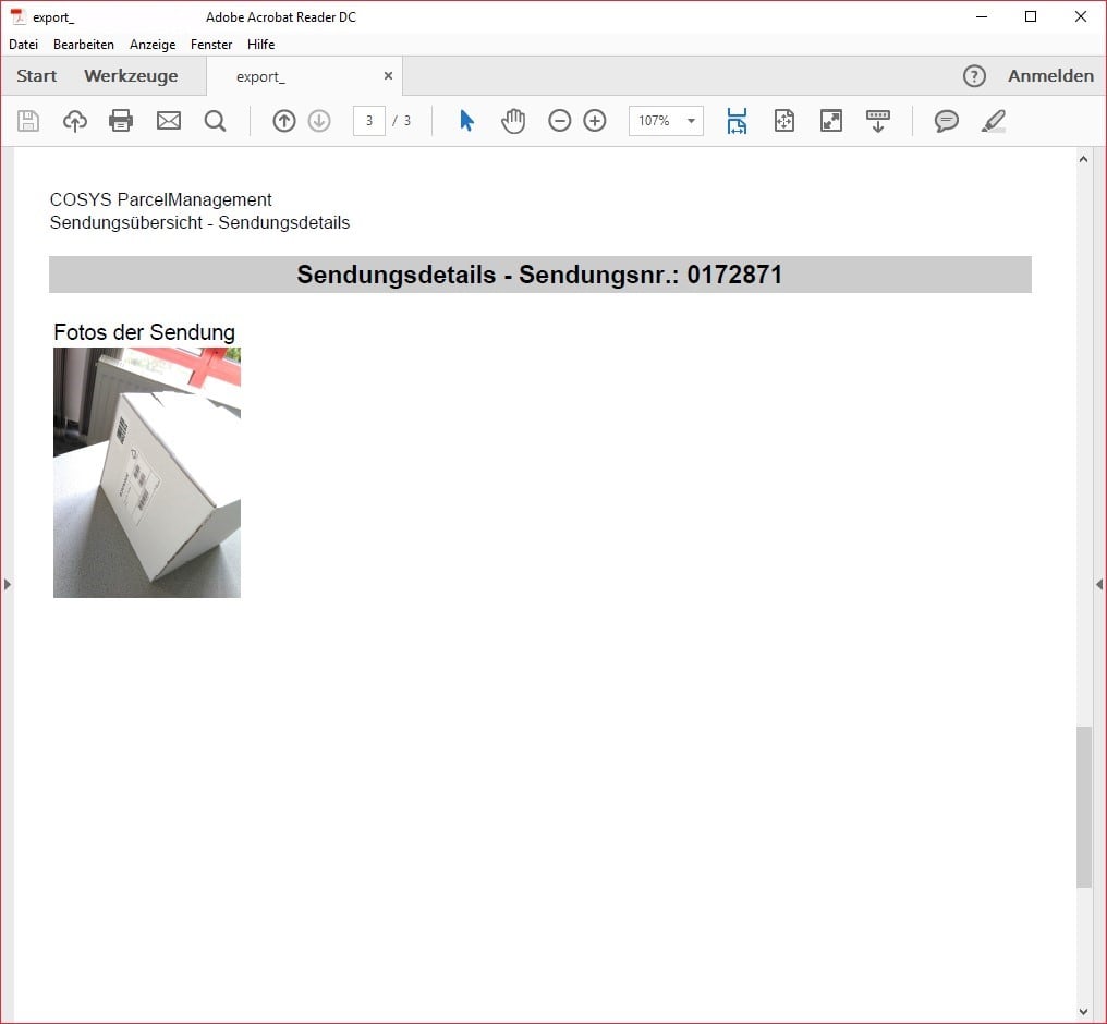In-house logistics package management