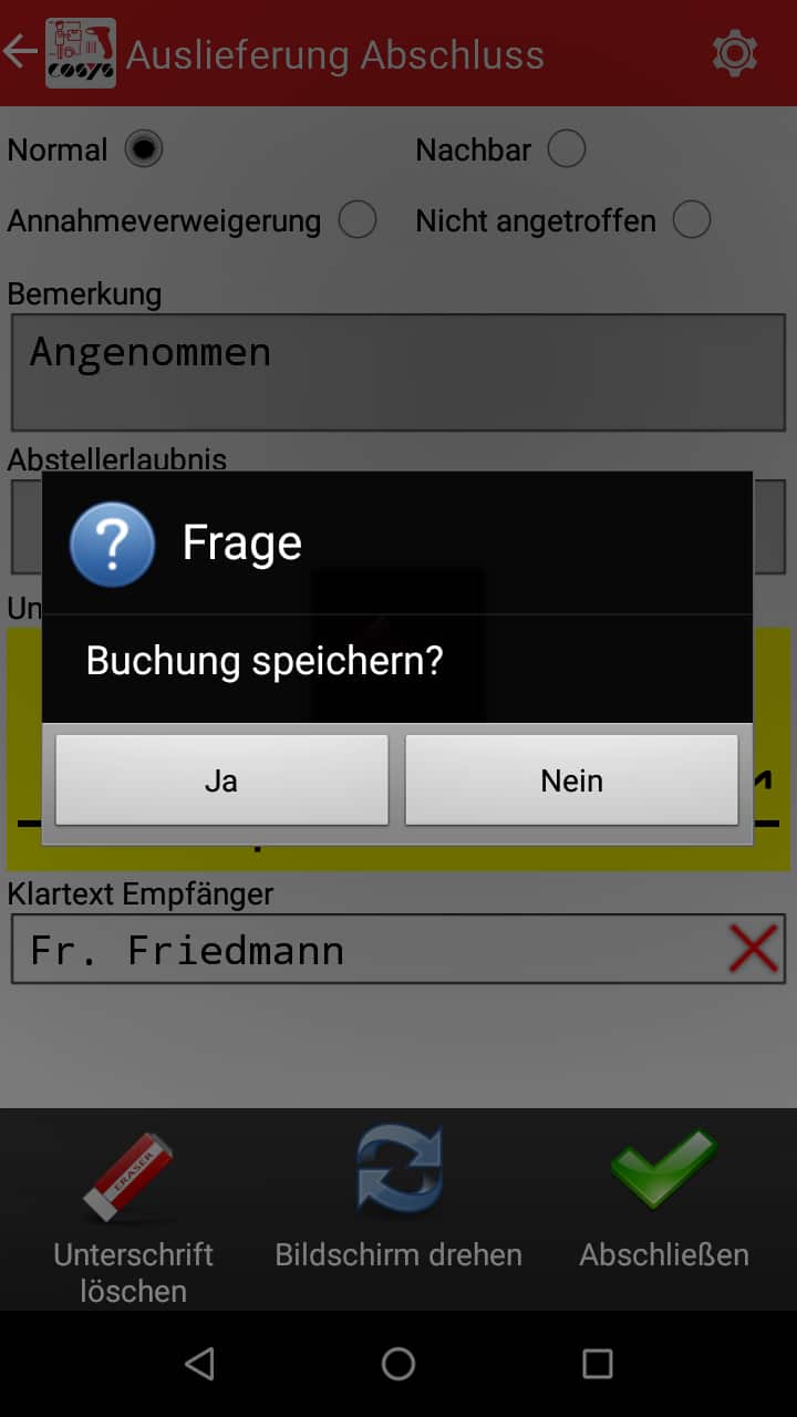 Transport im Paket Management Softwaremodule