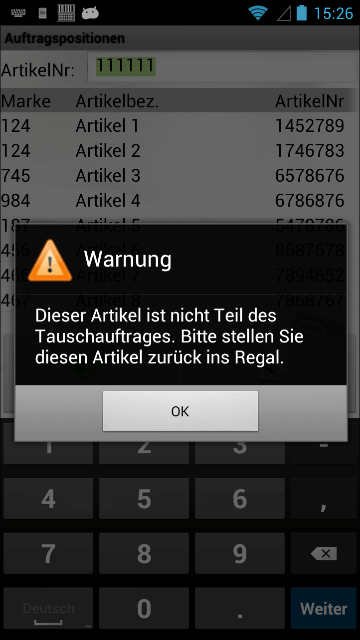 Order Article Overview Android Software from COSYS