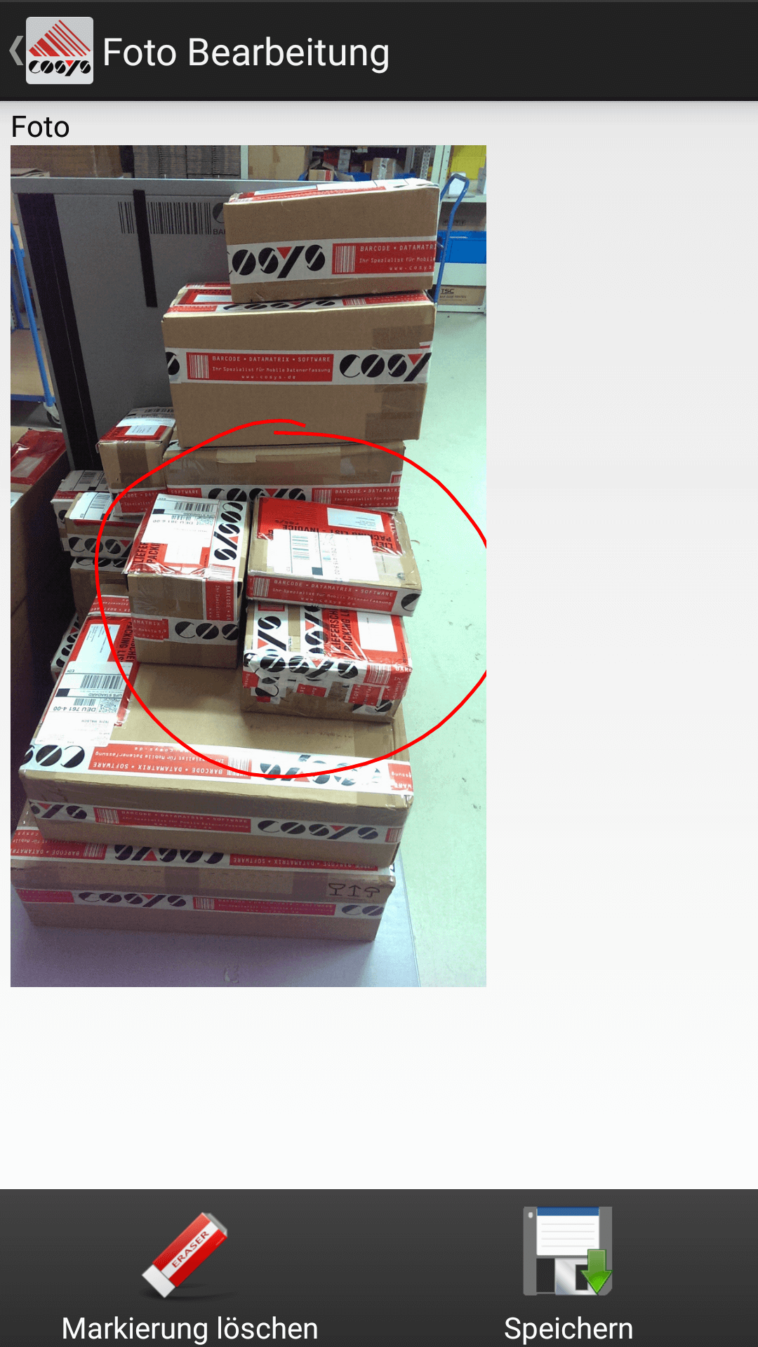 Route planning photo damage documentation