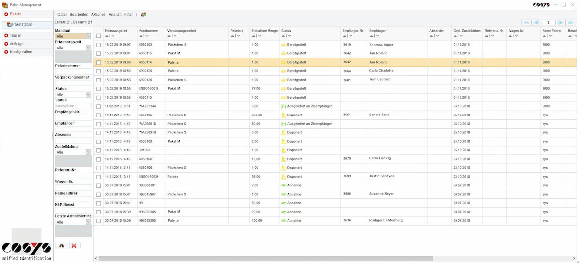 Package management Package status
