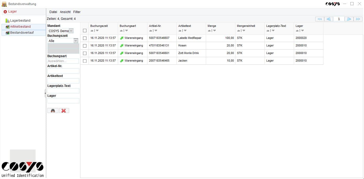 COSYS WebDesk - Storage